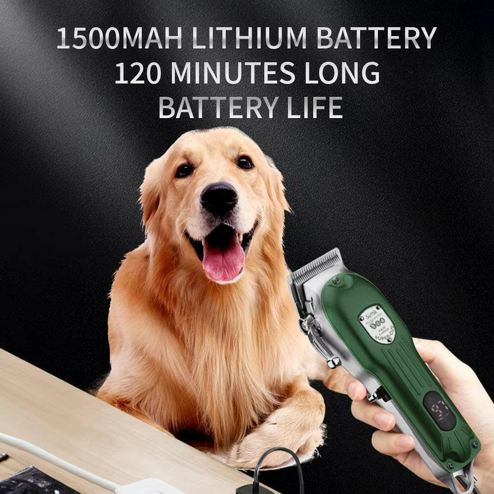 Professional Dog Grooming Kit with Clipper and Scissors
