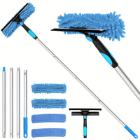 Professional Telescopic Window Cleaner for Streak-Free Windows