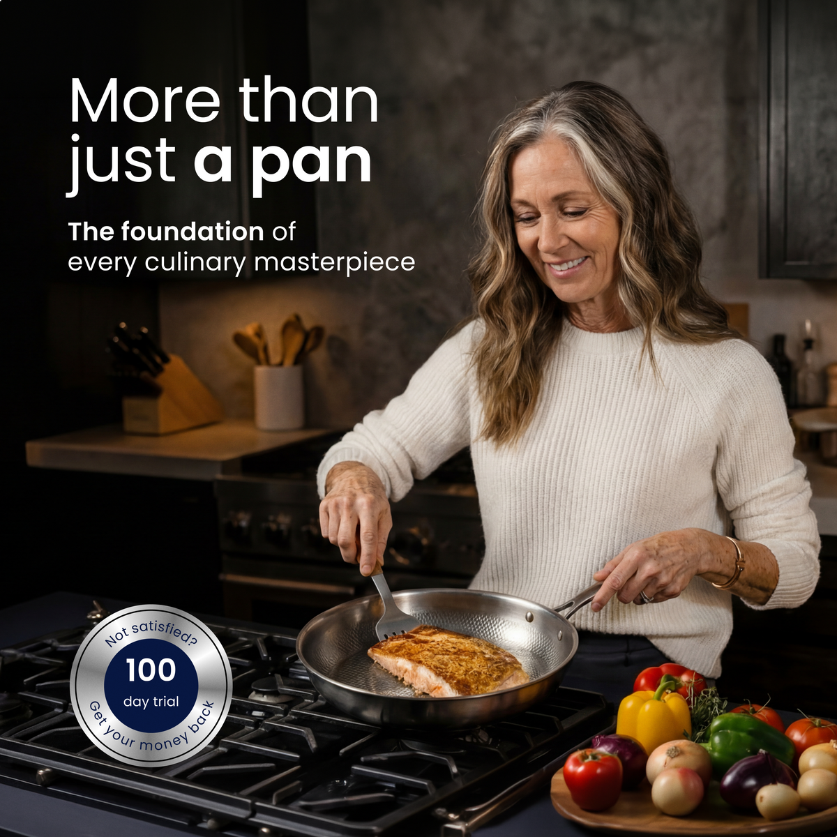 Pure Titanium Frying Pan