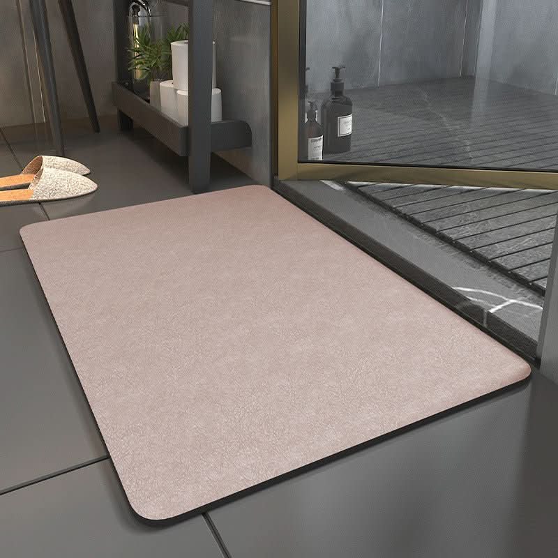 Quick-Dry Non-Slip Microfiber Bath Mat