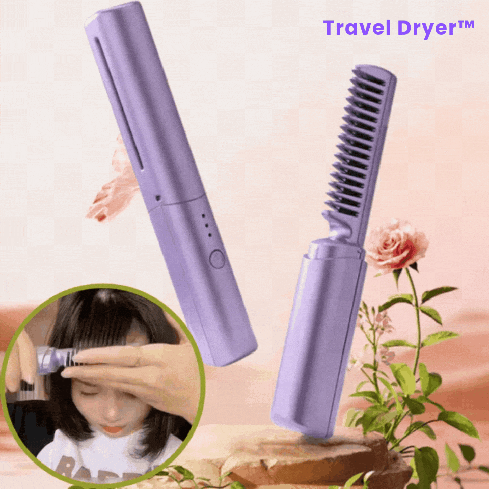 Quick & Easy On-the-Go Travel Hair Styling in Minutes