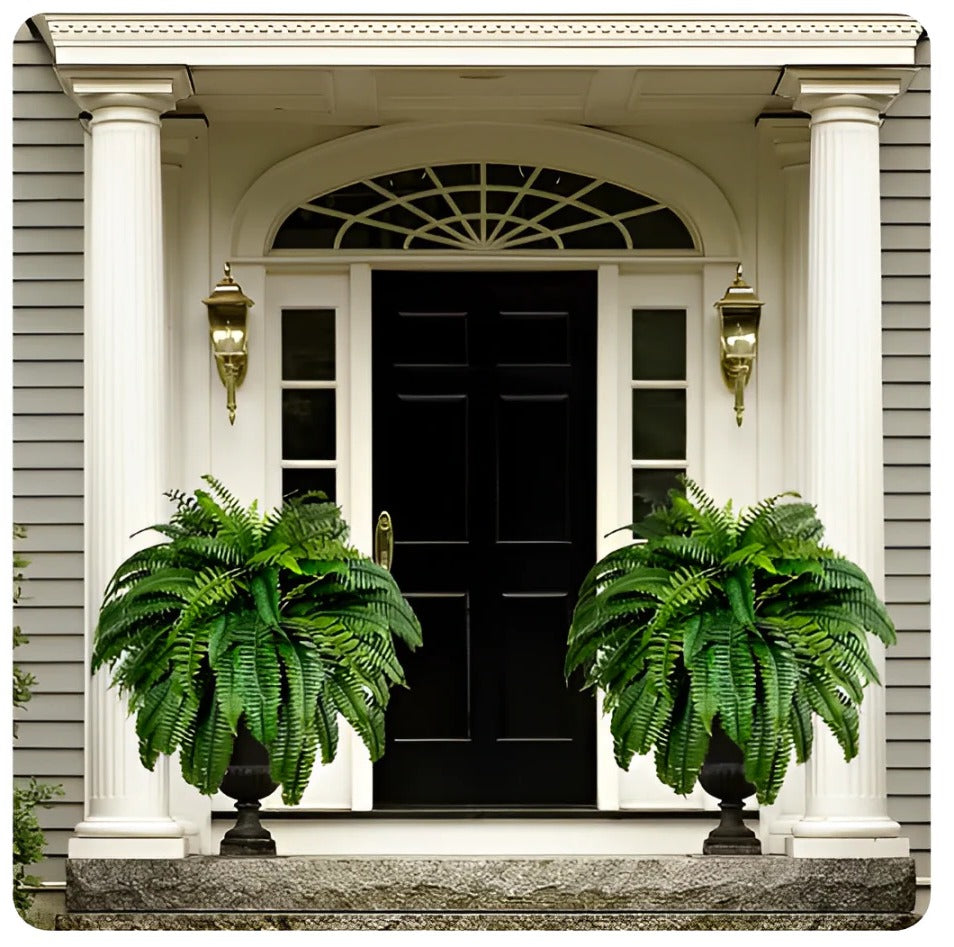 Realistic Outdoor Boston Fern – UV-Protected Artificial Plant