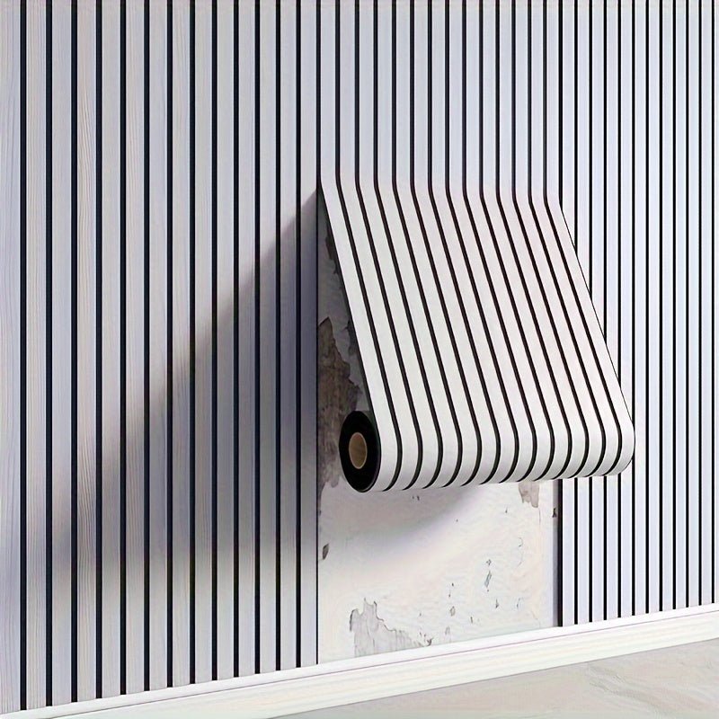 Realistic Self-Adhesive 3D Wood Wall Panels