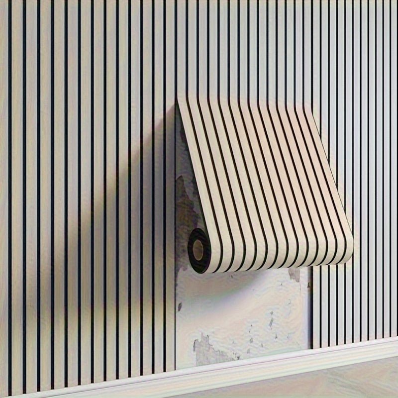 Realistic Self-Adhesive 3D Wood Wall Panels
