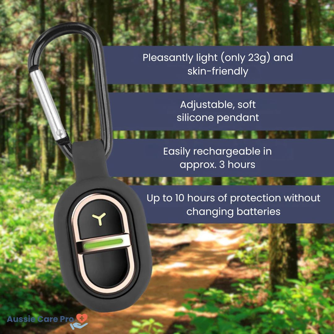 Rechargeable Mosquito Repellent Clip Pendant