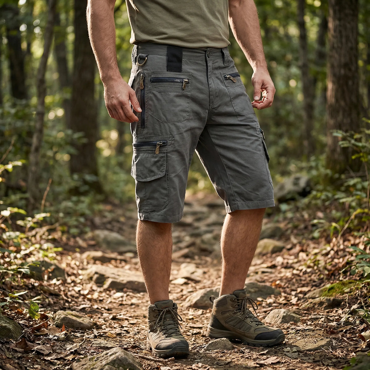 Regular Fit Quick-Drying Outdoor Shorts