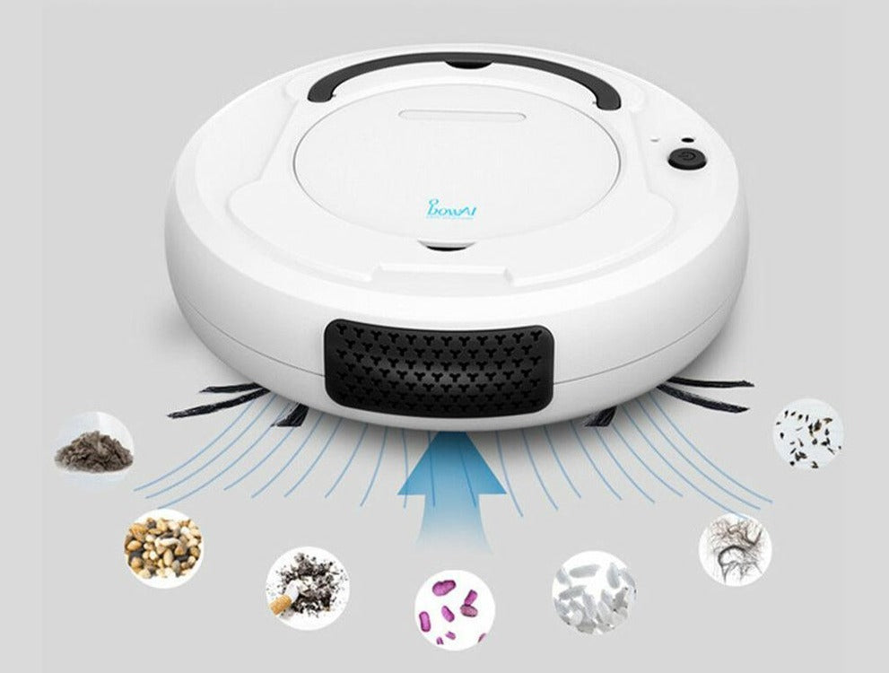 Robot Vacuum Cleaner | 3-in-1 Smart Automatic Vacuum Cleaner for Every Household