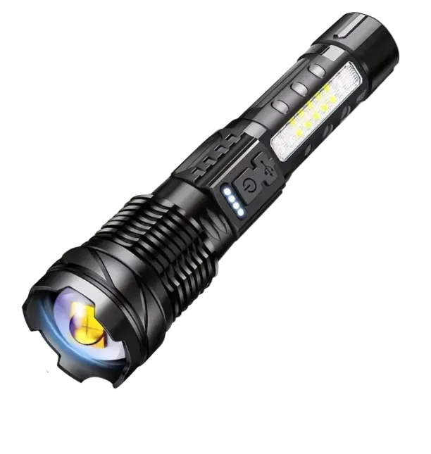 Robust 5000-Lumen Military Flashlight