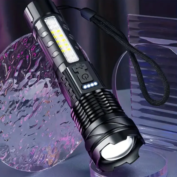 Robust 5000-Lumen Military Flashlight