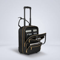 Rolling Trolley with Laptop Compartment for Flights and Travel