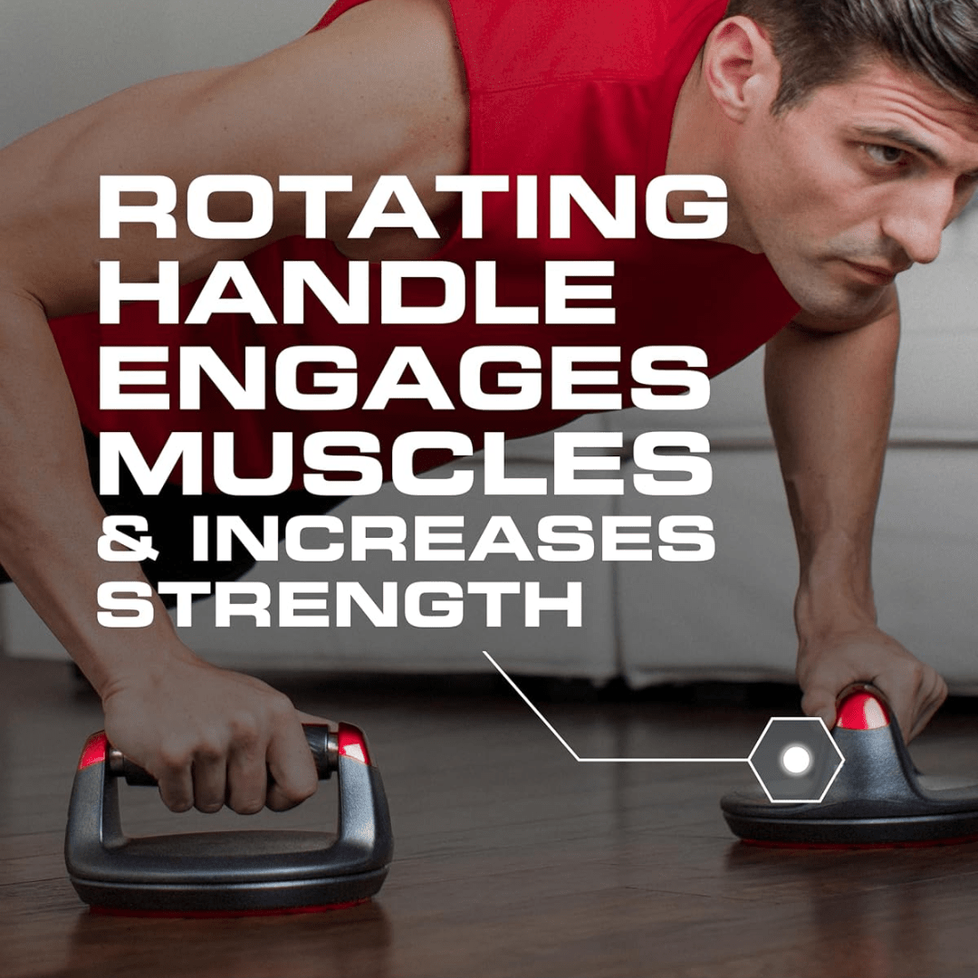 Rotating Push-Up Grips for Effective Upper Body Workouts