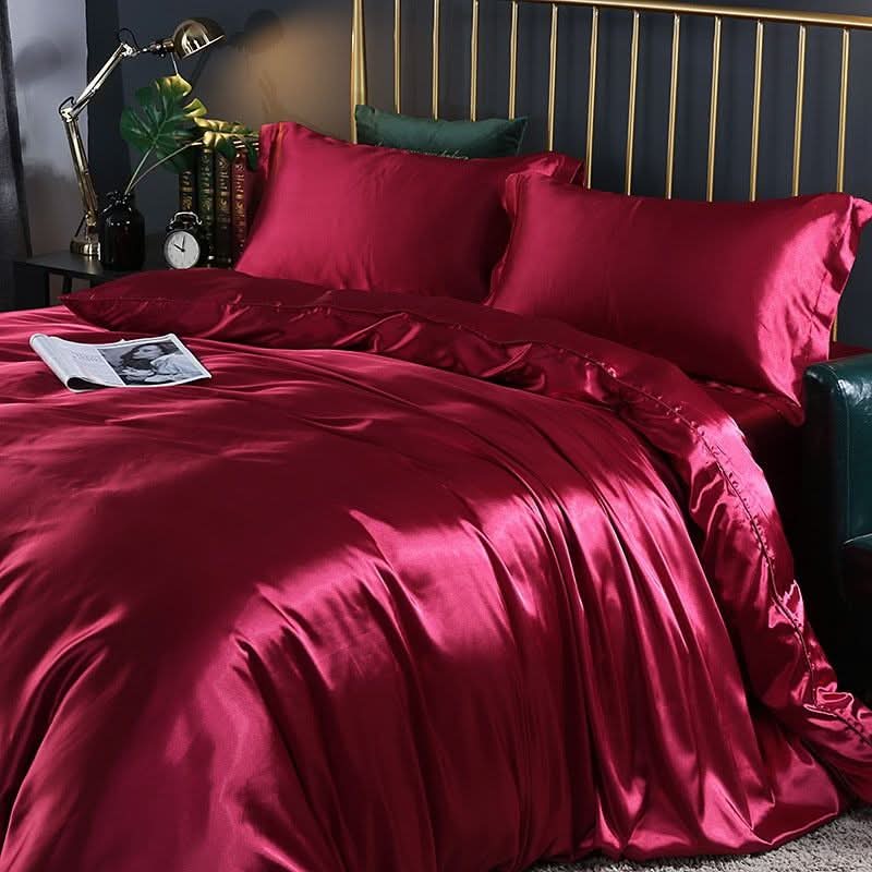 Satin Bedding Set for Comfortable Sleep