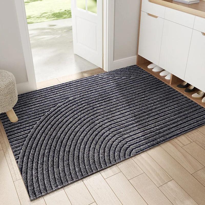 Scandinavian PVC Doormat with Non-Slip Design