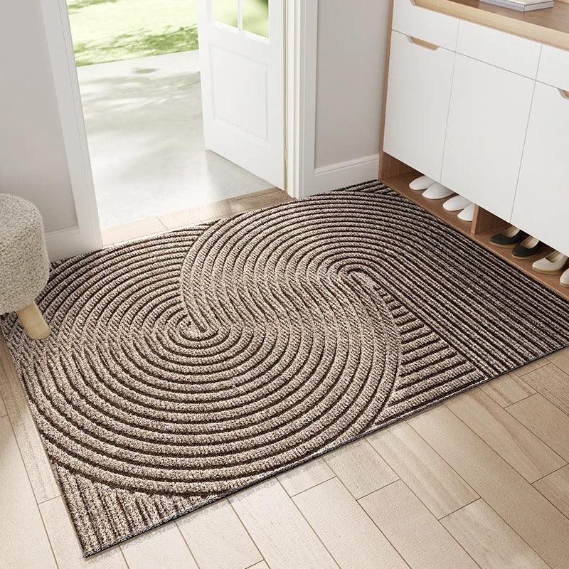 Scandinavian PVC Doormat with Non-Slip Design