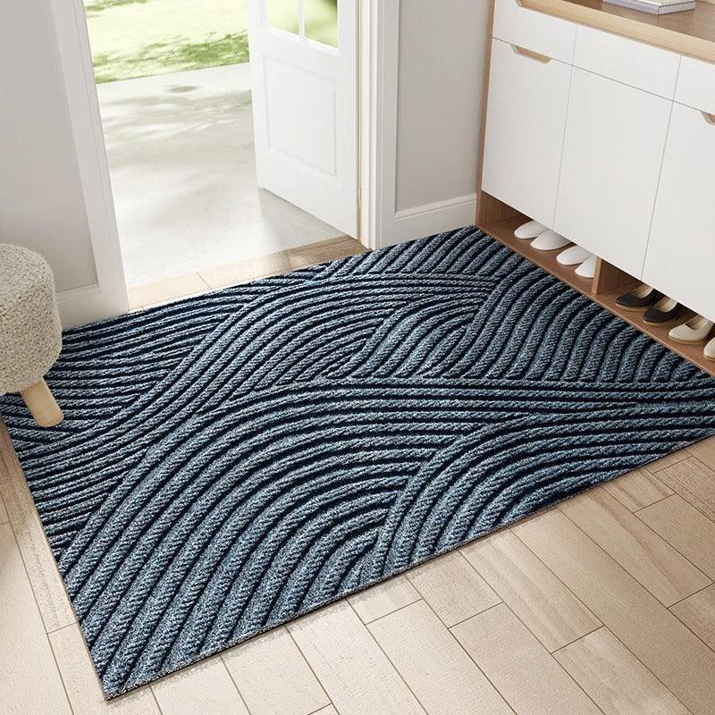 Scandinavian PVC Doormat with Non-Slip Design