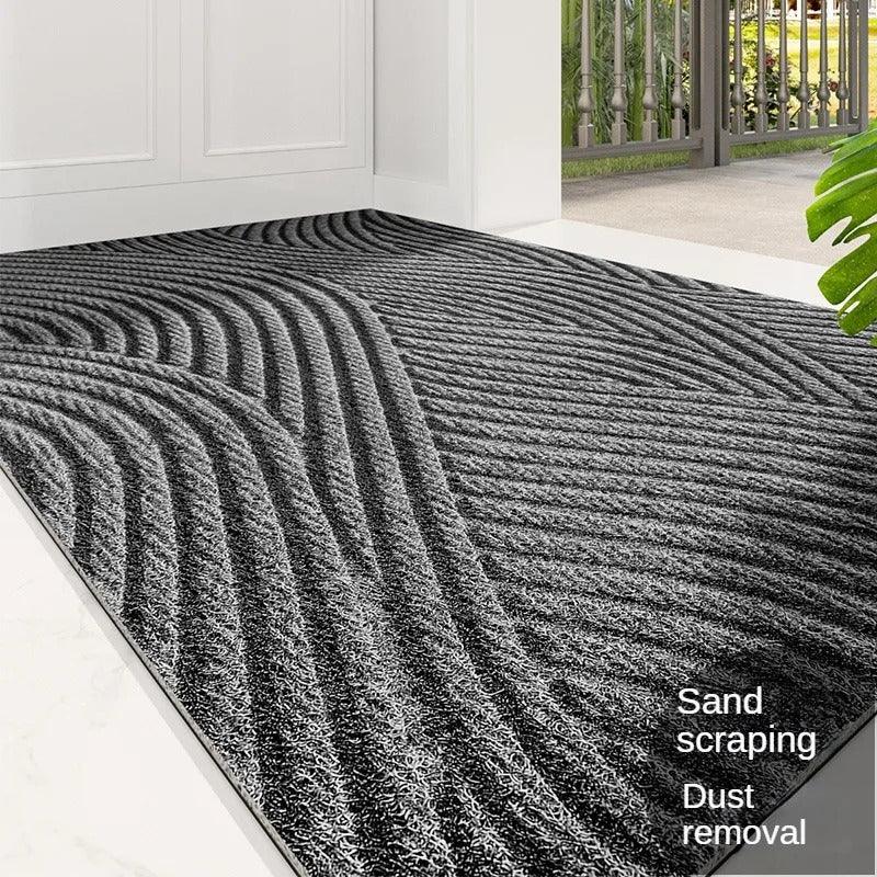 Scandinavian PVC Doormat with Non-Slip Design