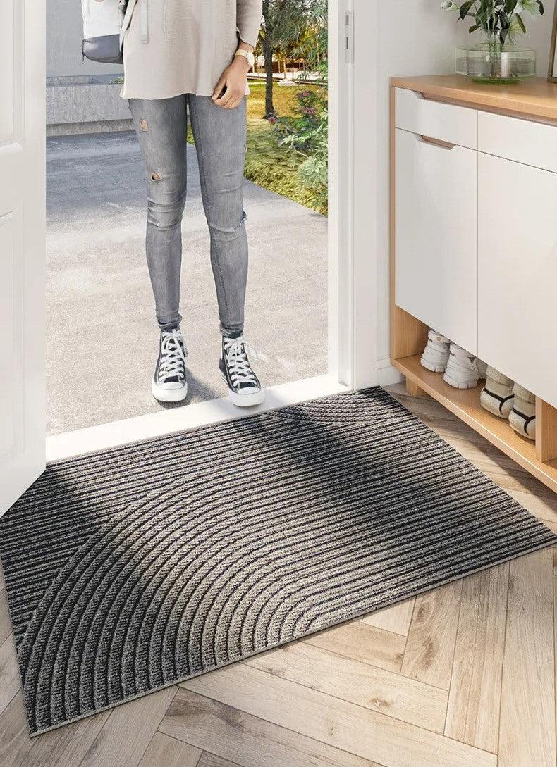 Scandinavian PVC Doormat with Non-Slip Design