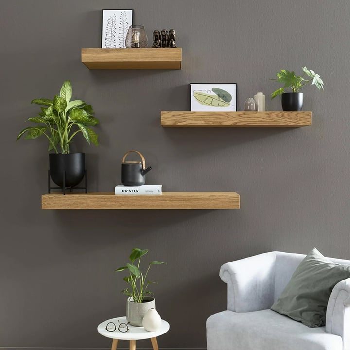 Secret Shelf with Hidden Storage Compartment for Valuables