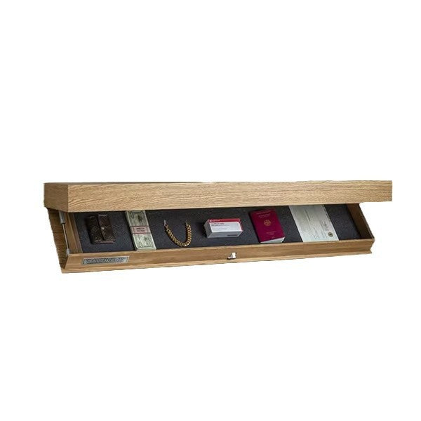 Secret Shelf with Hidden Storage Compartment for Valuables