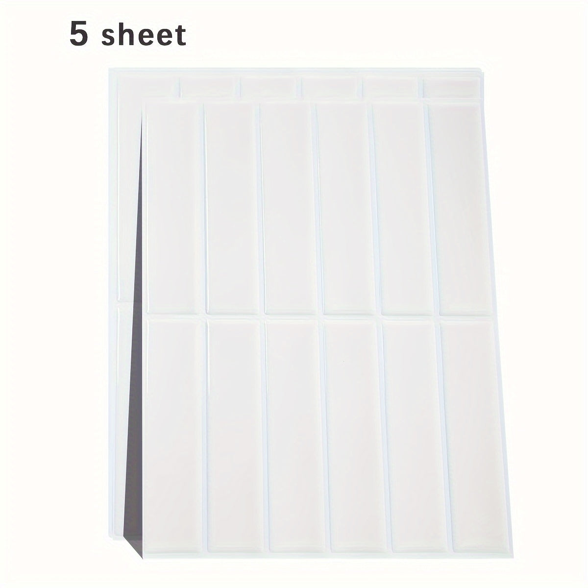 Self-Adhesive 3D Wall Tiles for Kitchen and Bathroom