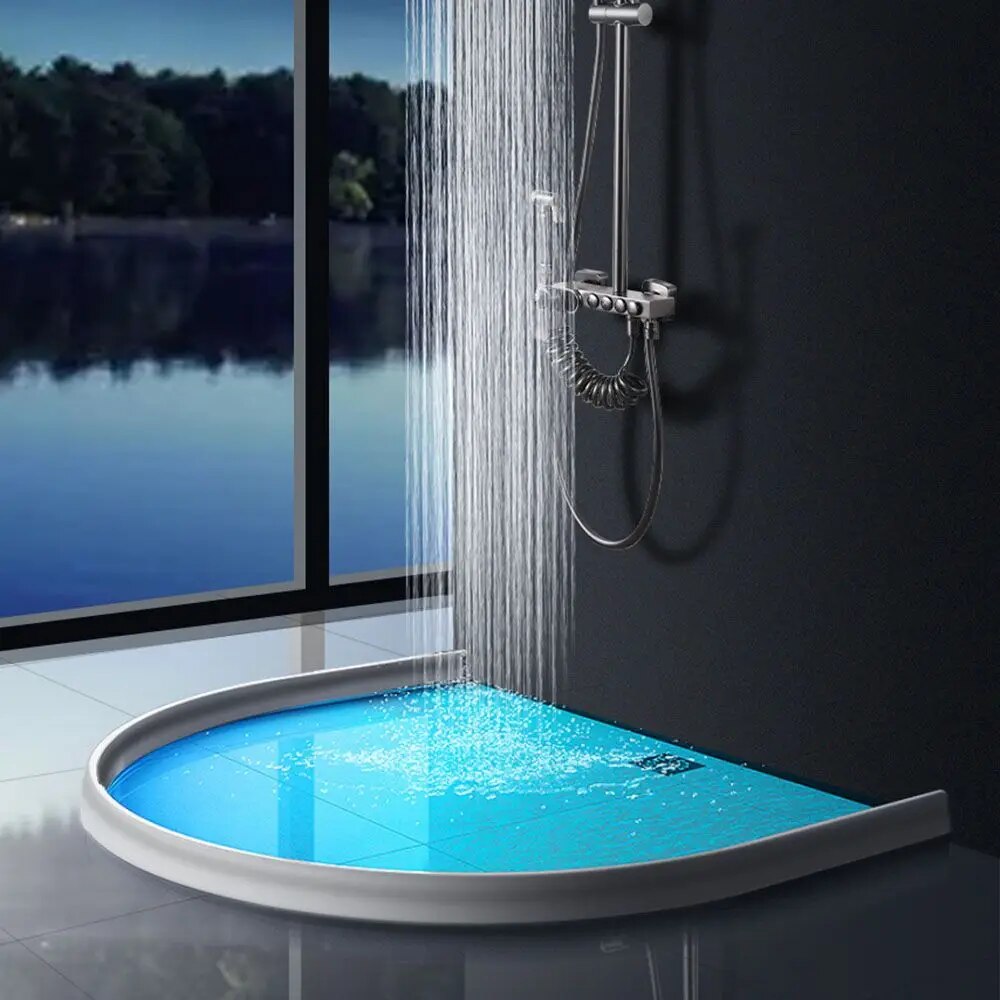 Silicone Shower Water Barrier