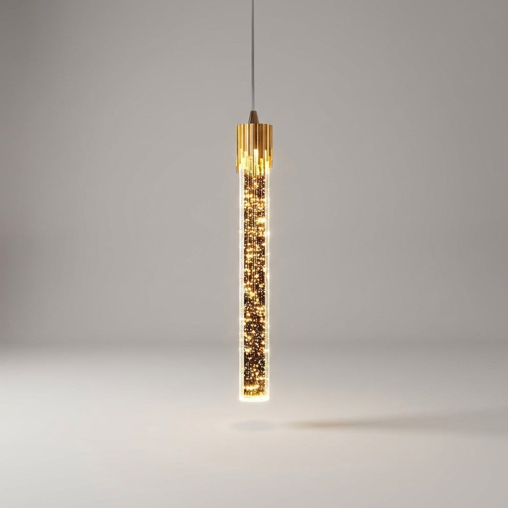 Slender Cylindrical Pendant Light – Lumicylix