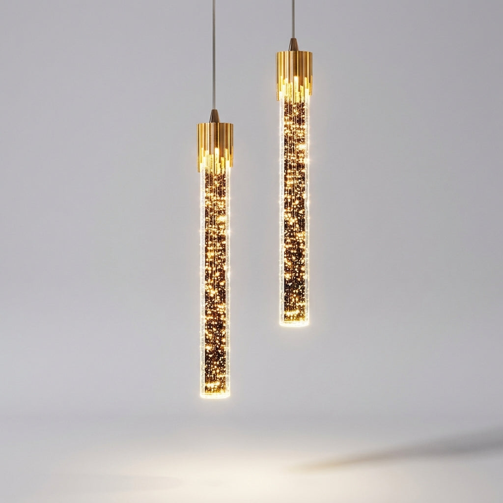 Slender Cylindrical Pendant Light – Lumicylix