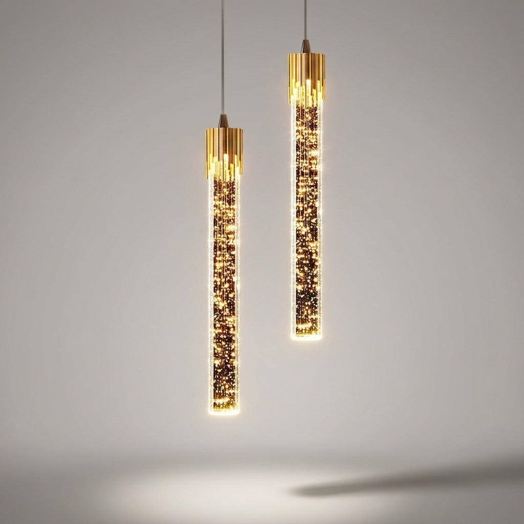 Slender Cylindrical Pendant Light – Lumicylix