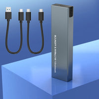 Slim NVMe and SATA SSD Enclosure — USB-C 10Gbps Speed