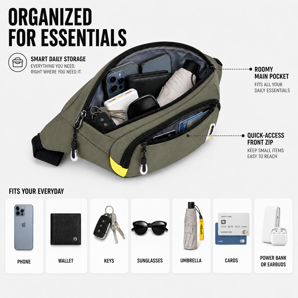 Slim Waist Pack