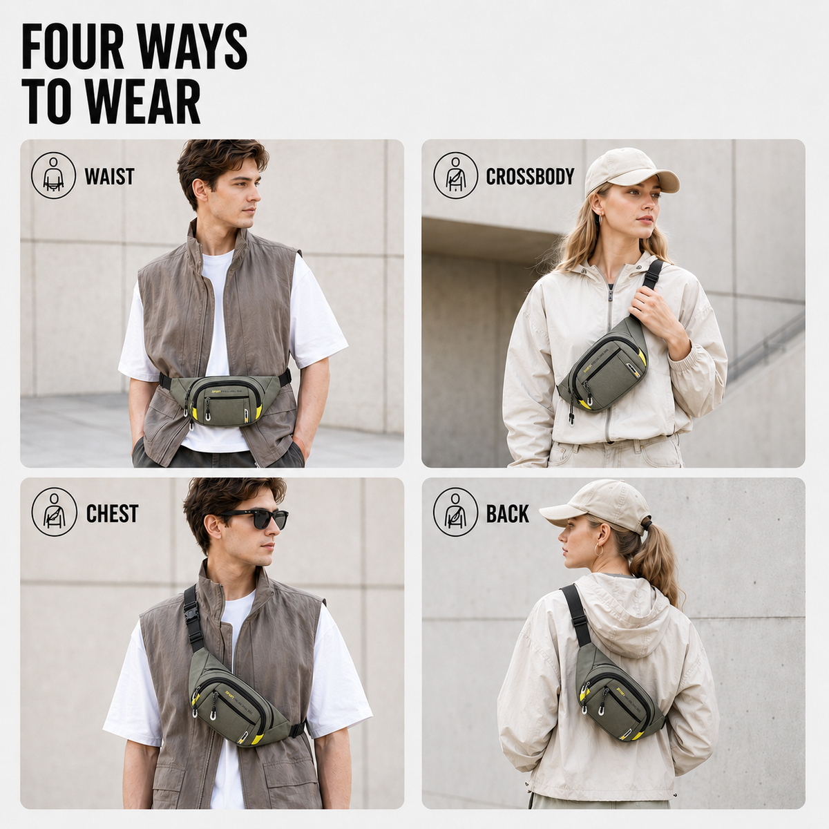 Slim Waist Pack