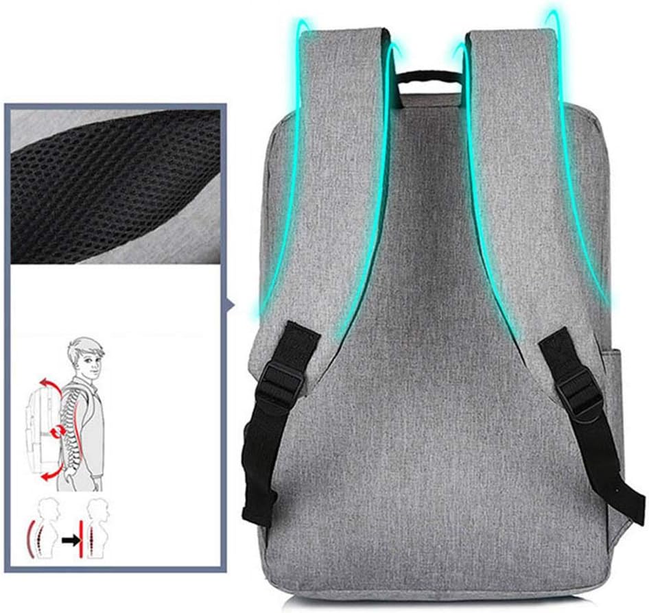 Slim Waterproof Laptop Backpack with USB Port