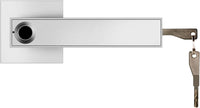 Smart Fingerprint Door Lever Lock with Key Access & 30 User Capacity
