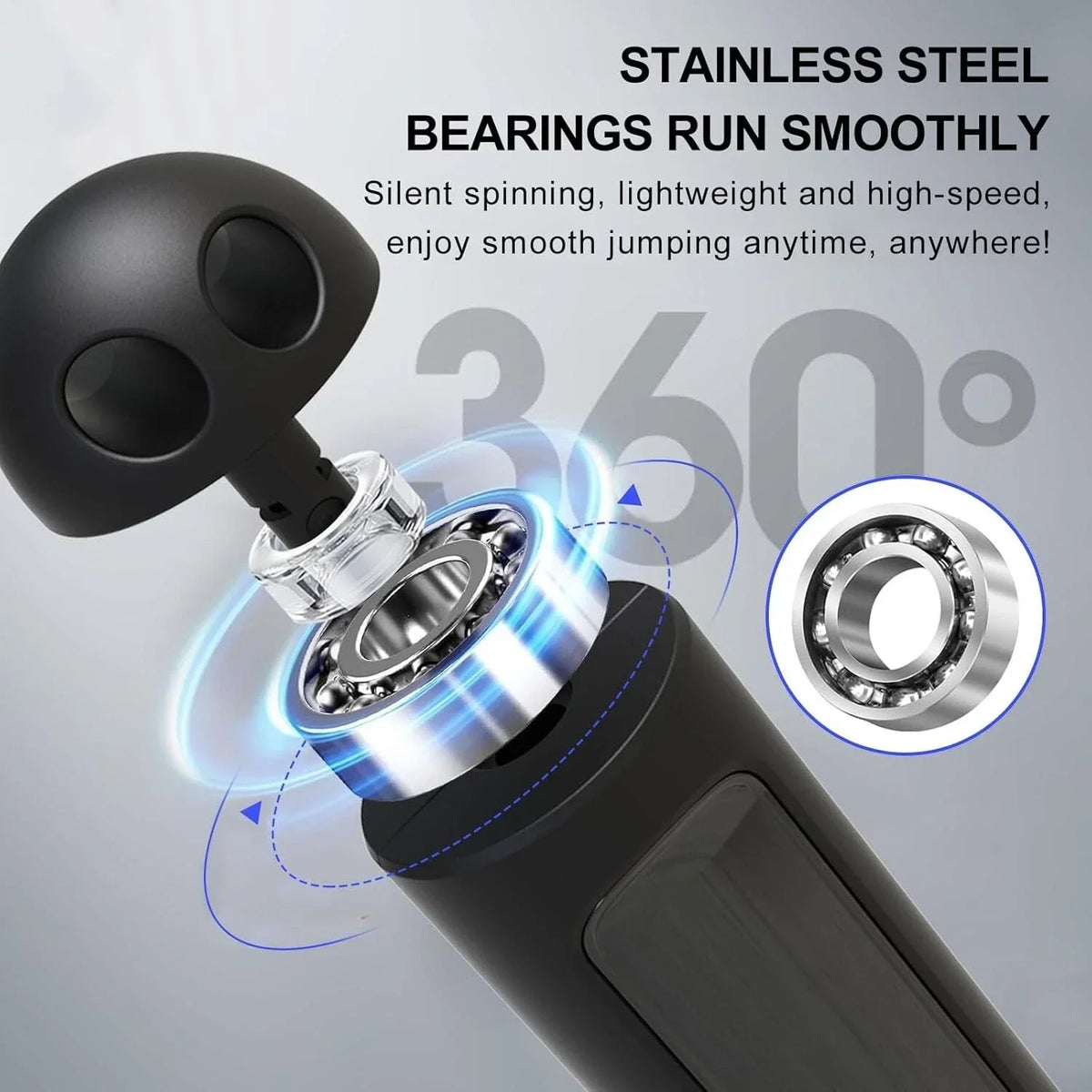 Smart Jump Rope with Real-Time Tracking – Cordless Fitness Skipping Rope