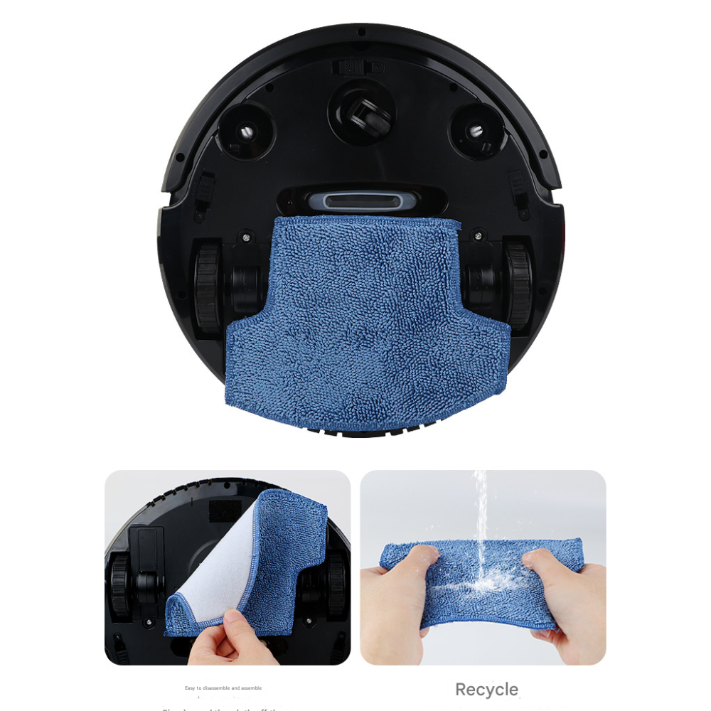 Smart Robot Vacuum and Mop – Automatic Cleaning with AI and Precise Navigation