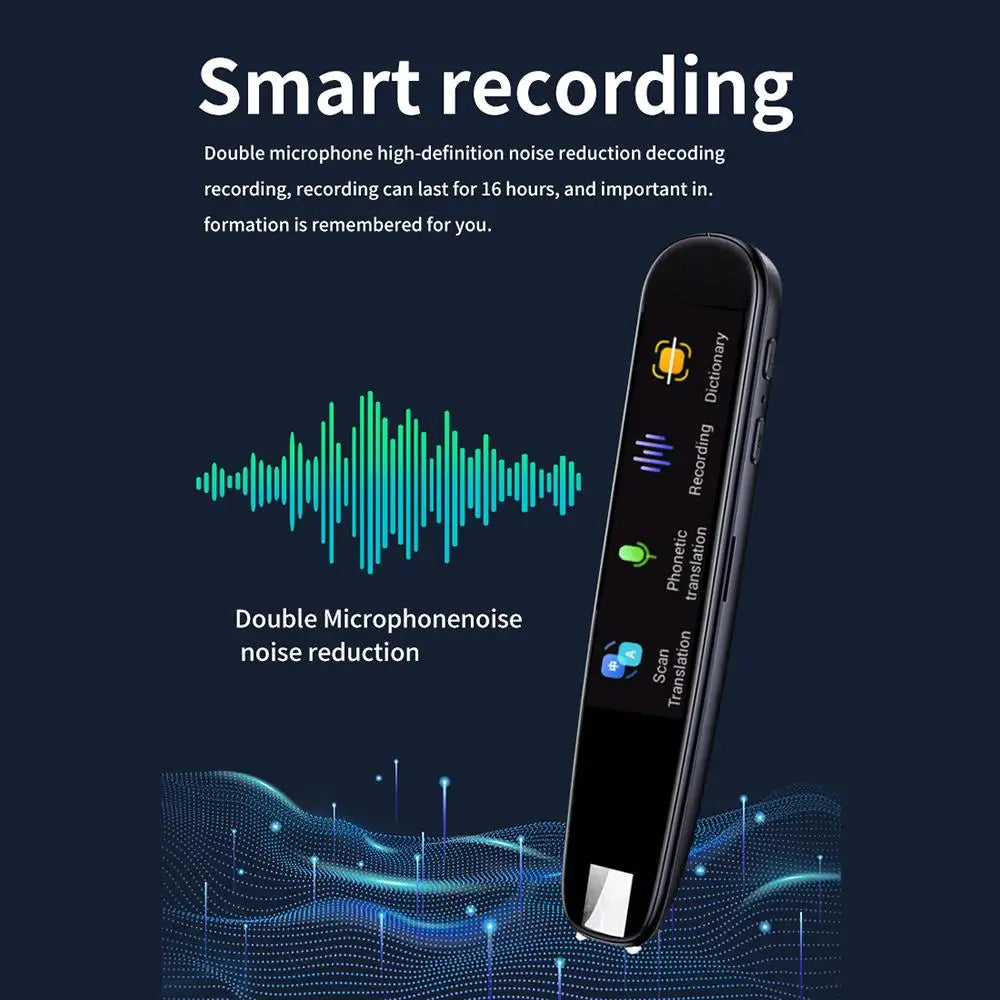 Smart Scan Translation Pen with Offline Scanning and Support for 123 Languages