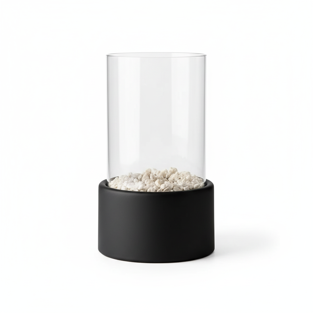 Smokeless Glass Tabletop Fireplace – Indoor & Outdoor