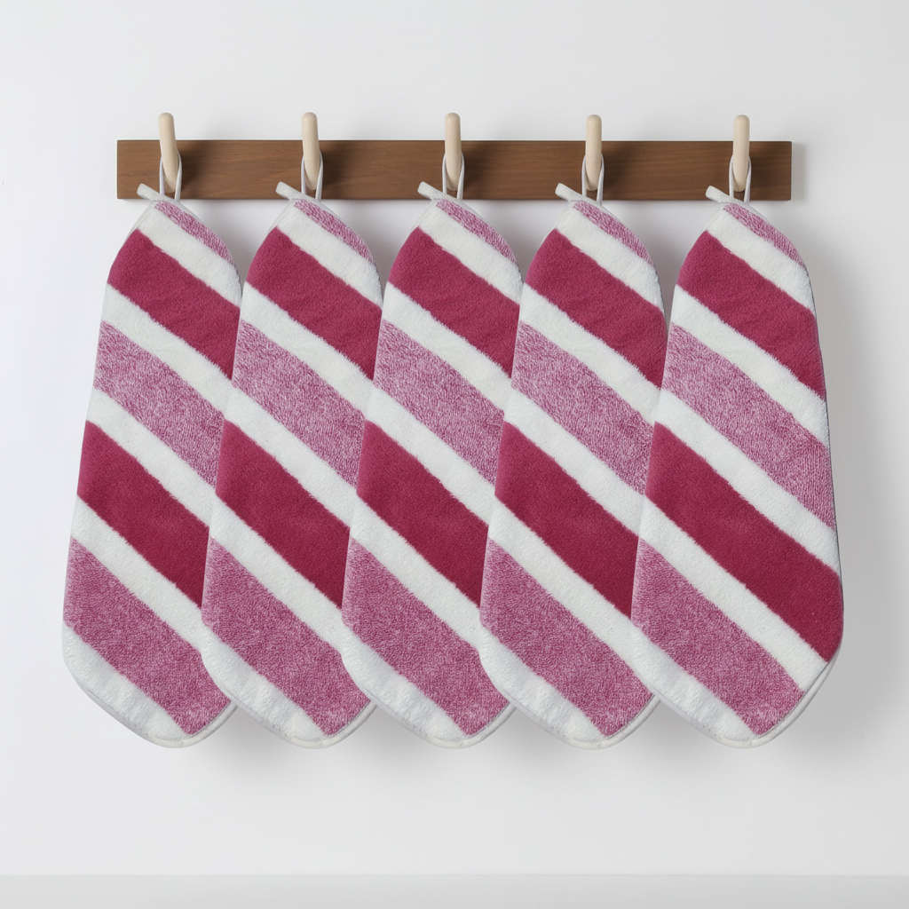 Soft Absorbent Coral Fleece Towel Set