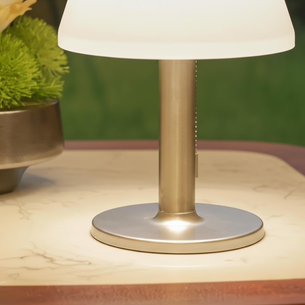 Solar-Powered Table Lantern