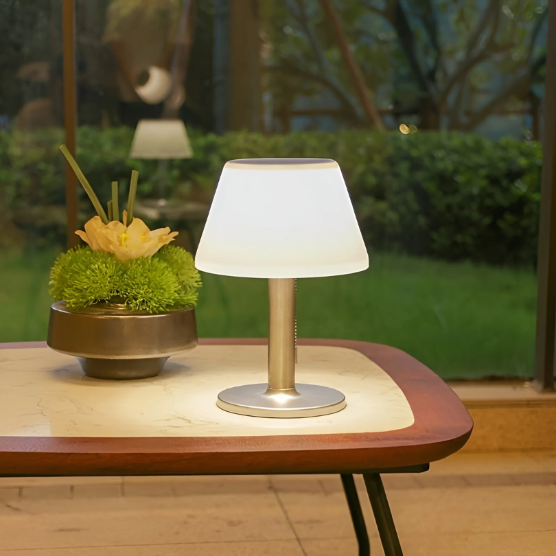 Solar-Powered Table Lantern