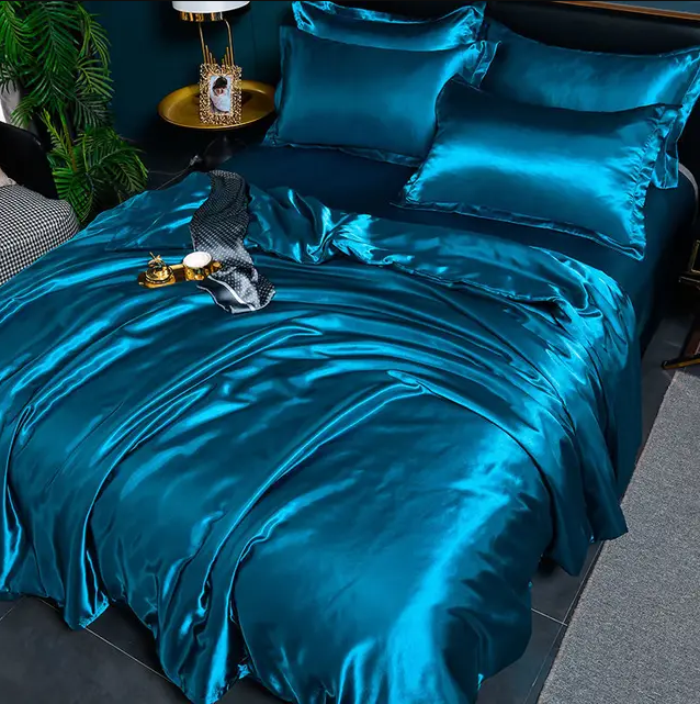 Solid Satin Bedding