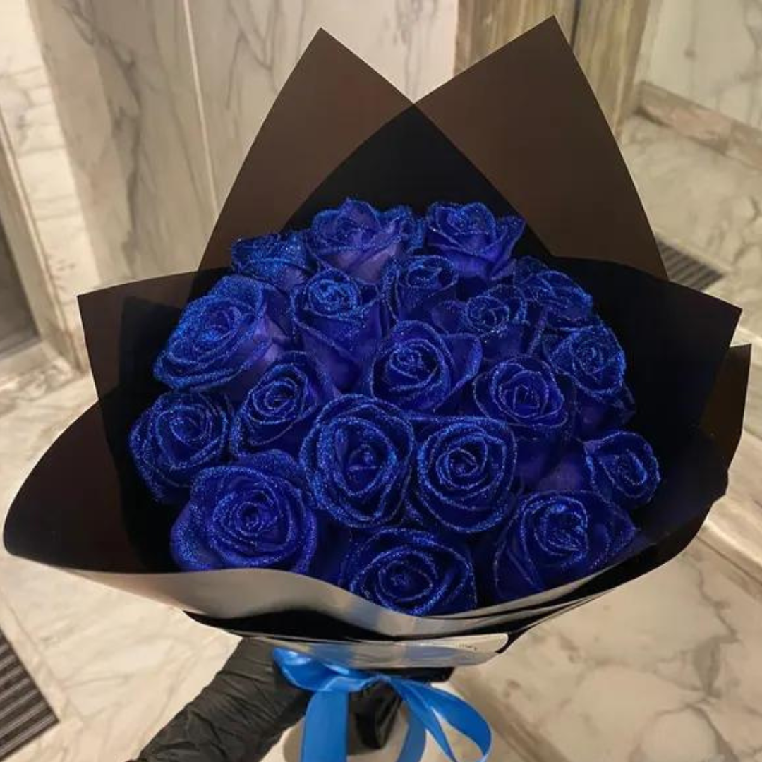 Sparkling Roses for Decoration and Gifts