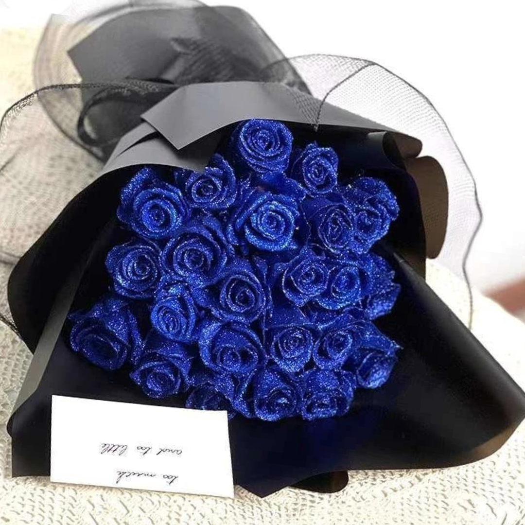 Sparkling Roses for Decoration and Gifts