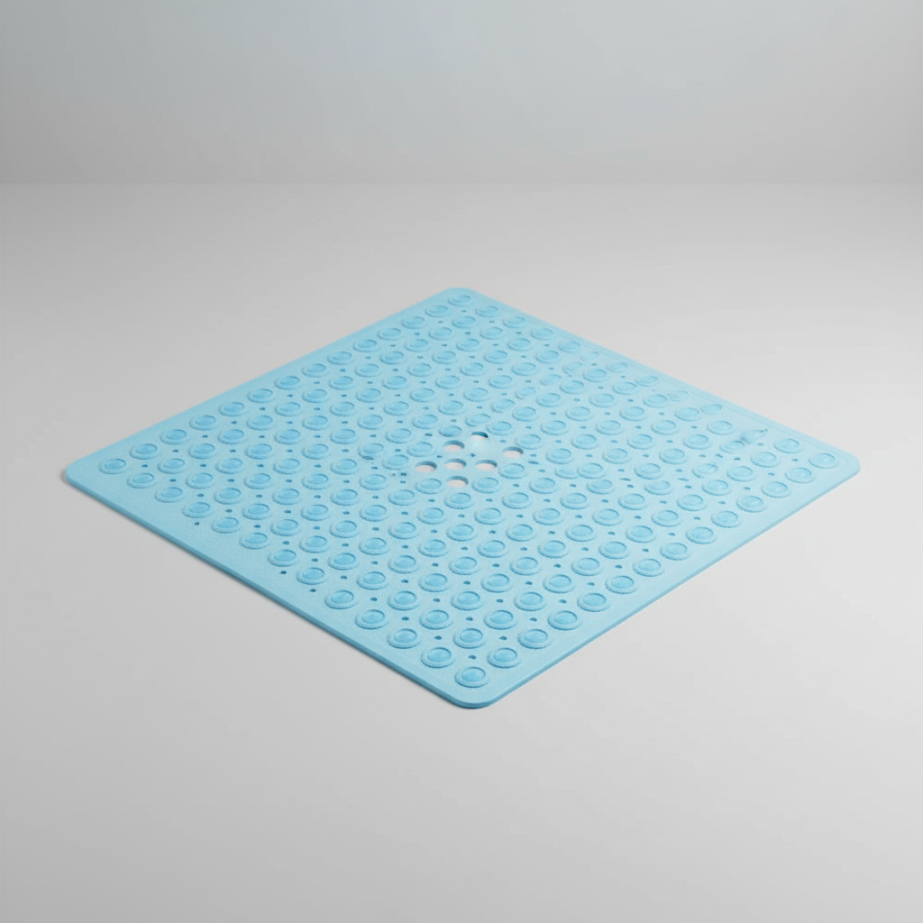 Square PVC Shower Mat