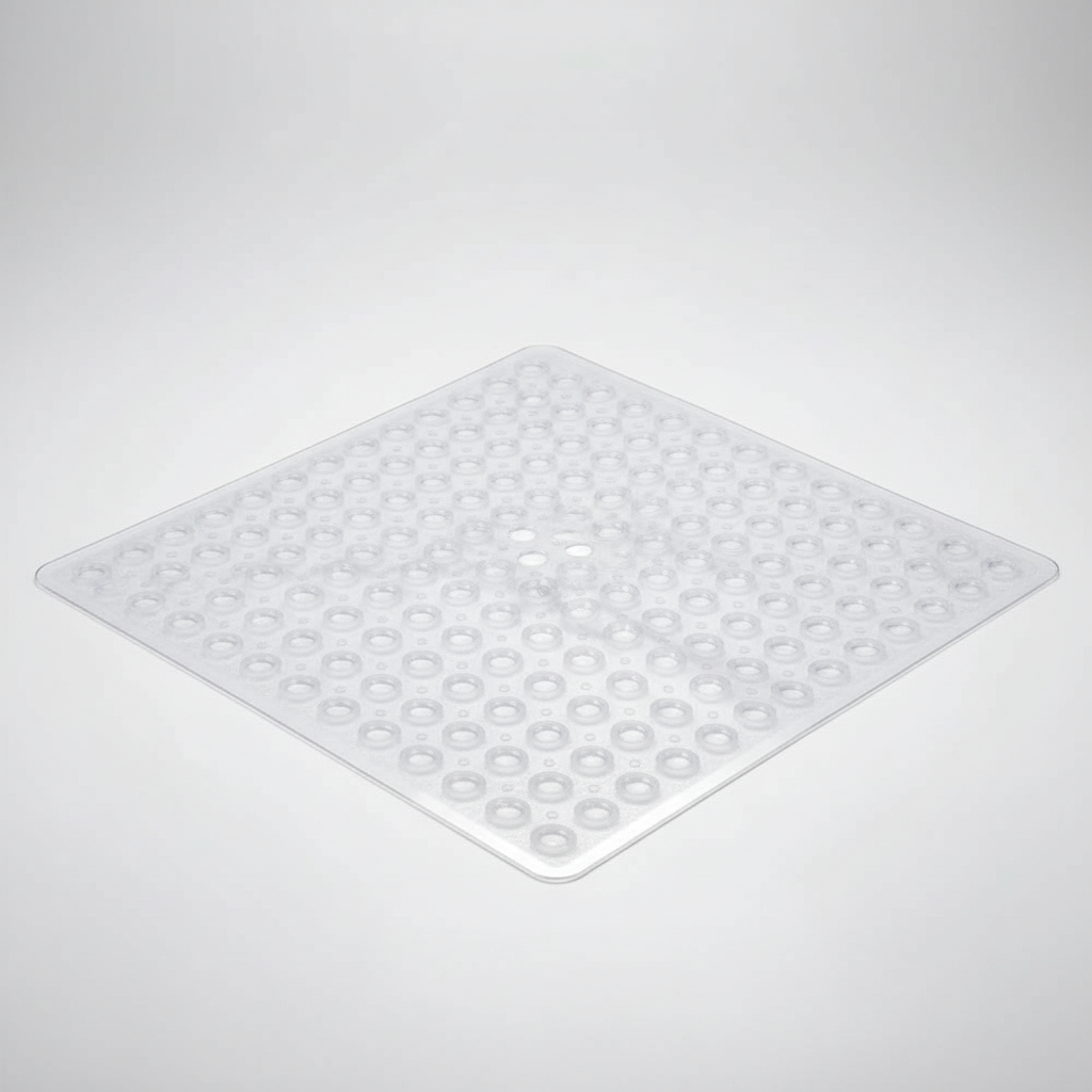 Square PVC Shower Mat