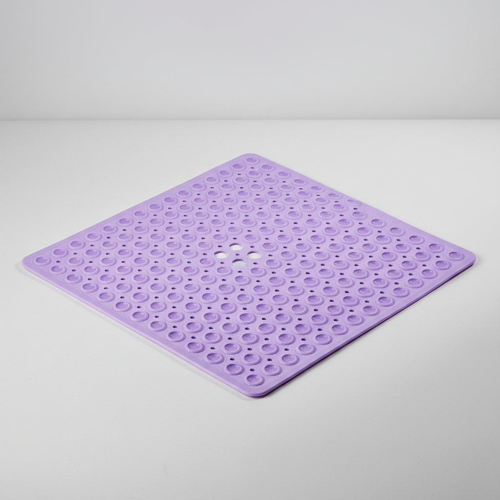 Square PVC Shower Mat