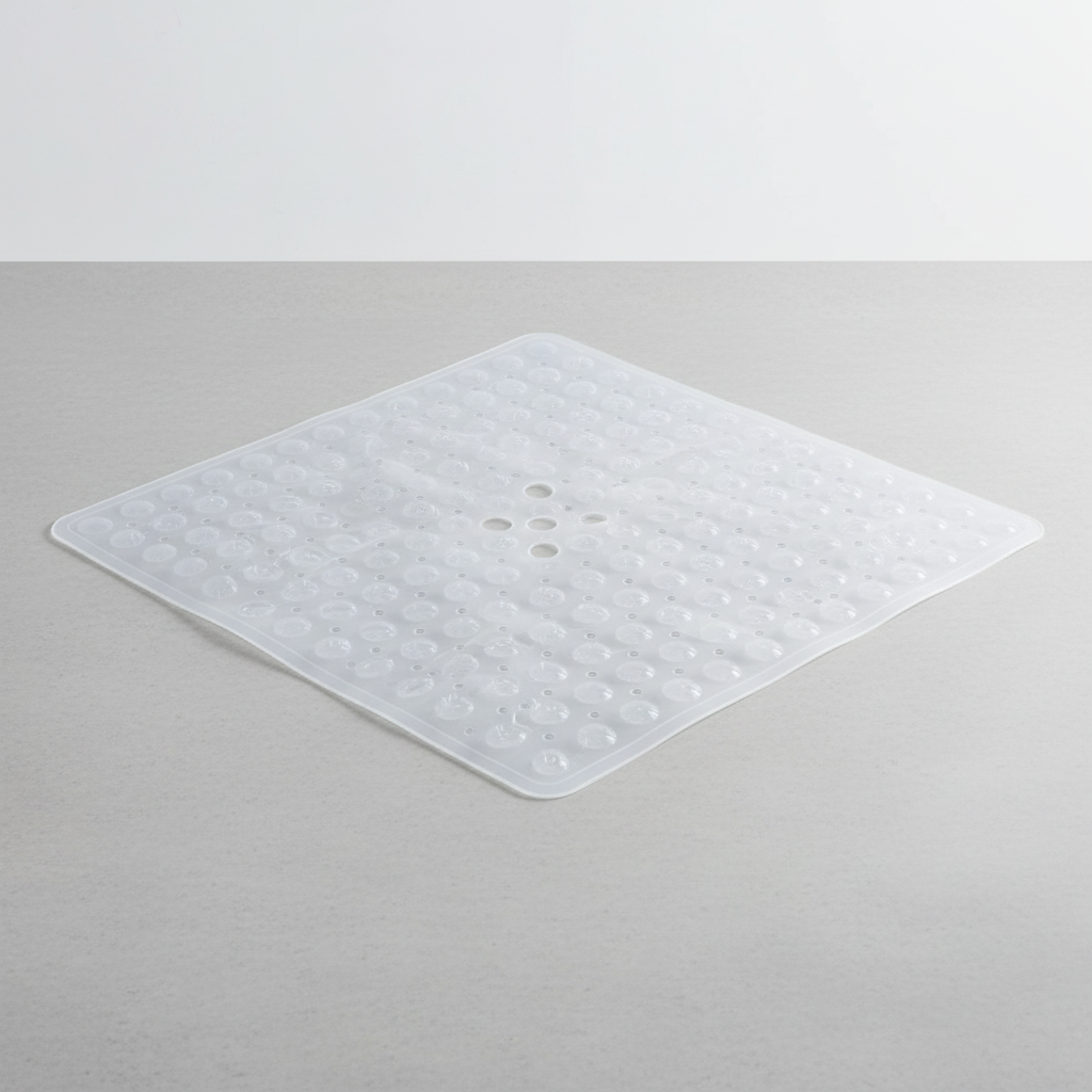 Square PVC Shower Mat
