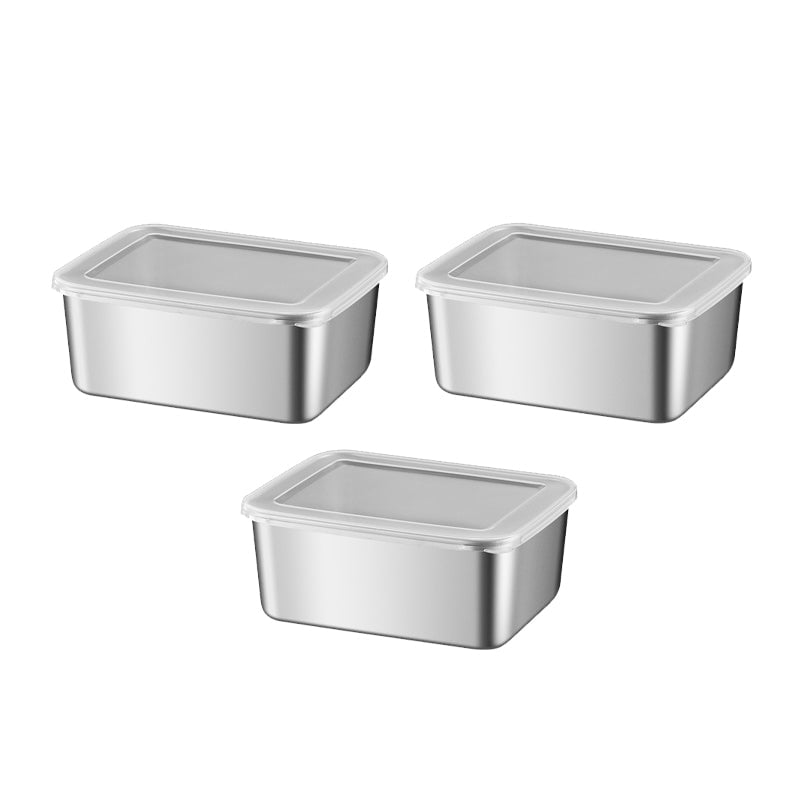 Stainless Steel Food Storage Containers | Durable & Eco-Friendly