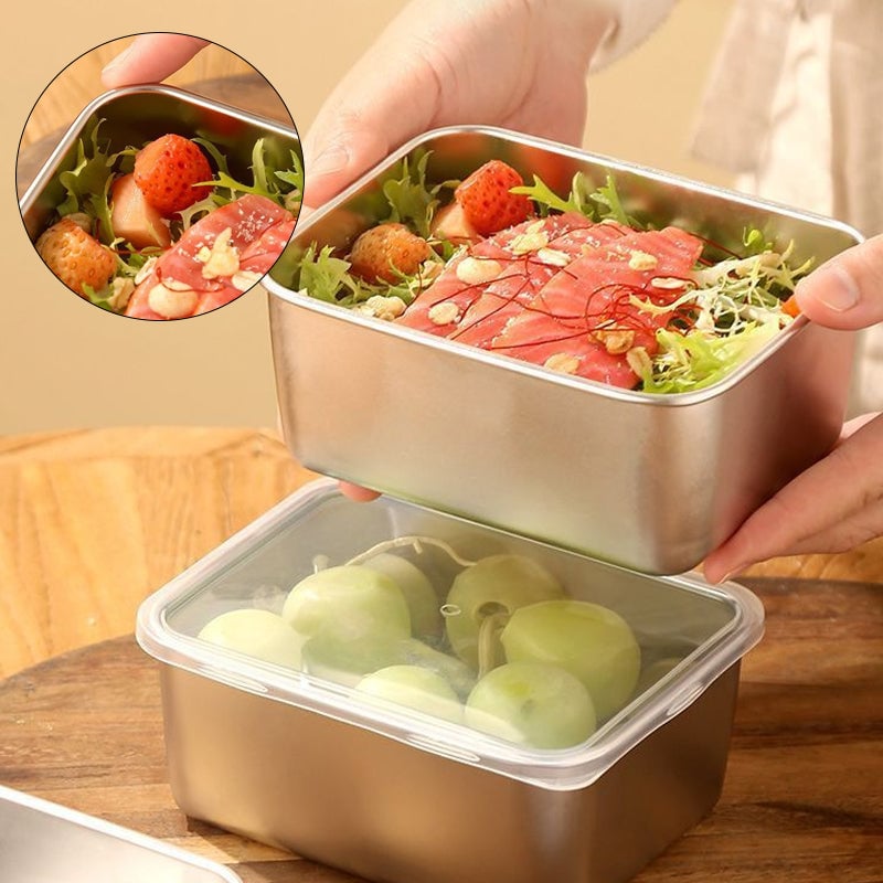 Stainless Steel Food Storage Containers | Durable & Eco-Friendly