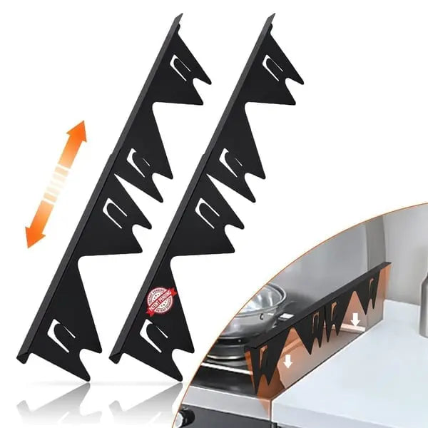 Stainless Steel Telescopic Stove Gap Covers